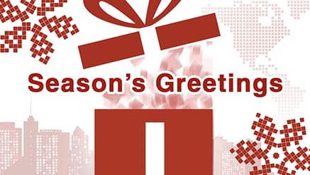 2018 Square Sentiments-red corporate holiday ecard thumbnail