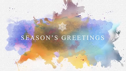 2018 Watercolor Impressions corporate holiday ecard thumbnail