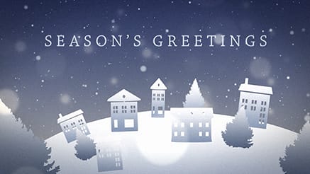 2018 Holiday Reindeer corporate holiday ecard thumbnail