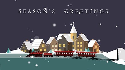 2017 Winter Train corporate holiday ecard thumbnail