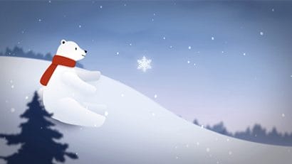 2017 Polarbear Greetings corporate holiday ecard thumbnail