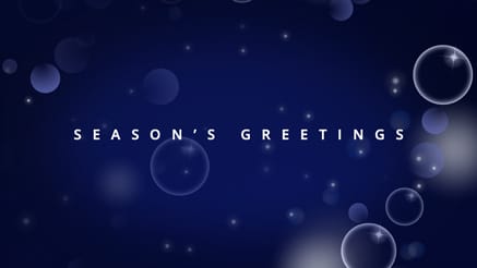Celebratory Wishes Holiday ecard thumbnail