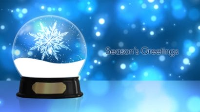 Holiday Snow globe Holiday ecard thumbnail