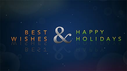 Ampersand Wishes corporate holiday ecard thumbnail