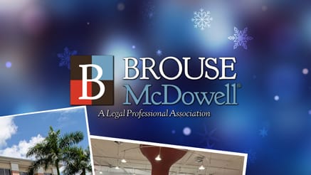 Brouse McDowell Photo Highlights 2022 corporate holiday ecard thumbnail
