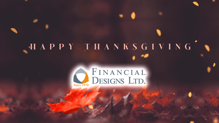 2022 Financial Design Leafy corporate holiday ecard thumbnail