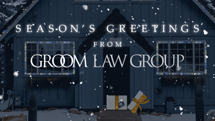 2022 Groom Law Delivering Happiness corporate holiday ecard thumbnail