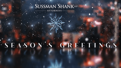 2022 Sussman Shank Reflecting Cities corporate holiday ecard thumbnail