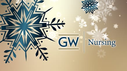 GW Nursing 2021 corporate holiday ecard thumbnail