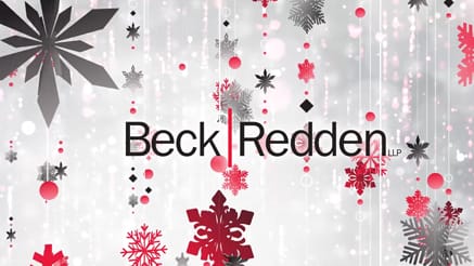 Beck Redden 2020 corporate holiday ecard thumbnail