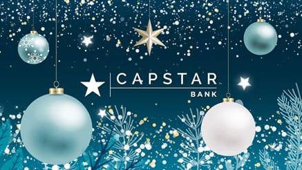 Capstar Bank 2020 corporate holiday ecard thumbnail