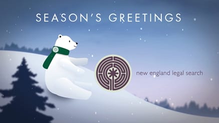 New England Legal Search 2020 corporate holiday ecard thumbnail