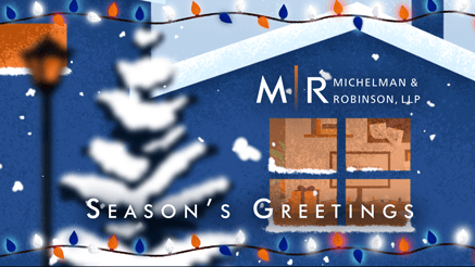 2022 Michelman Robinson Envelope Journey corporate holiday ecard thumbnail