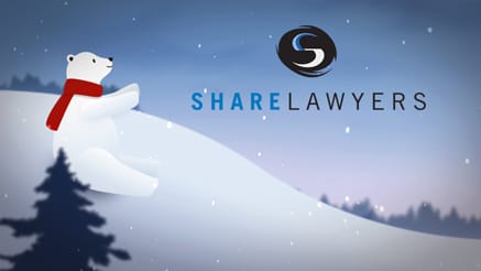 Share Lawyers 2018 corporate holiday ecard thumbnail