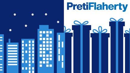 Preti Flaherty 2018 corporate holiday ecard thumbnail