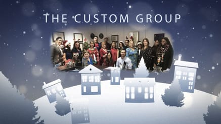 The Custom Group 2018 corporate holiday ecard thumbnail
