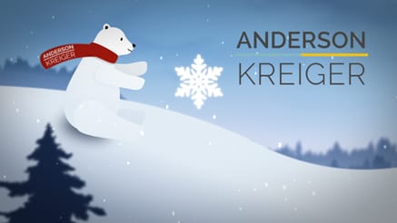 Anderson Kreiger 2018 corporate holiday ecard thumbnail