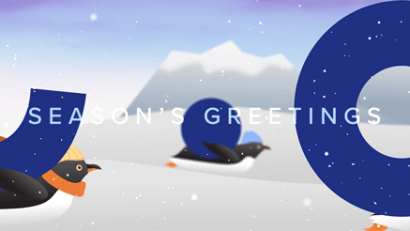 2021 Penguins Formation corporate holiday ecard thumbnail