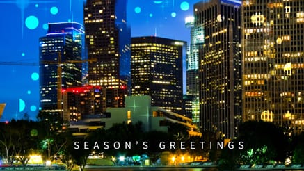 City Spirit corporate holiday ecard thumbnail