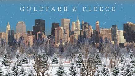 Goldfarb Fleece 2017 corporate holiday ecard thumbnail