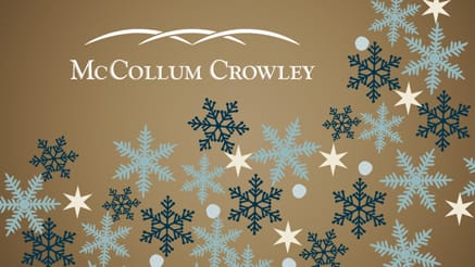 McCollum Crowley 2016 corporate holiday ecard thumbnail