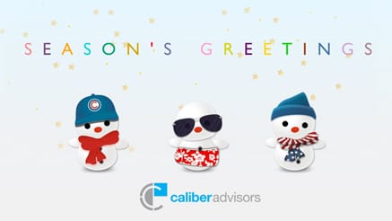 Caliber Advisors 2016 corporate holiday ecard thumbnail