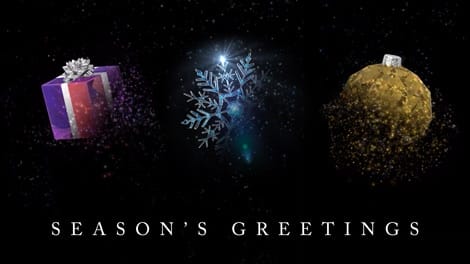 Crystal Dream corporate holiday ecard thumbnail