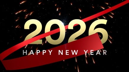 New Year Ribbon
