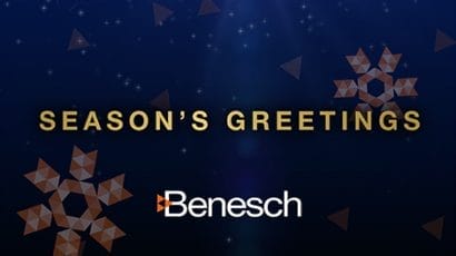 Benesch corporate holiday ecard thumbnail