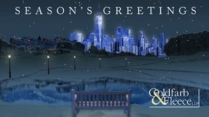 Goldfarb And Leece corporate holiday ecard thumbnail