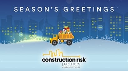 Construction Risk corporate holiday ecard thumbnail