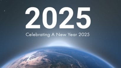 New Year Wishes 2025 corporate holiday Ecard thumbnail
